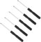 CoCud Cacciavite Phillips Piccolo, Dimensioni 2mm Lunghezza 80mm, Cacciavite a Croce in Acciaio S2 con Manico Antiscivolo per Occhiali Orologi Elettronica Computer, 5pz
