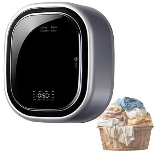 Lave-linge et sèche-linge entièrement automatiques, lave-linge frontal, lave-linge électrique compact mural, lavage à ébullition à haute température, pour salle de bain