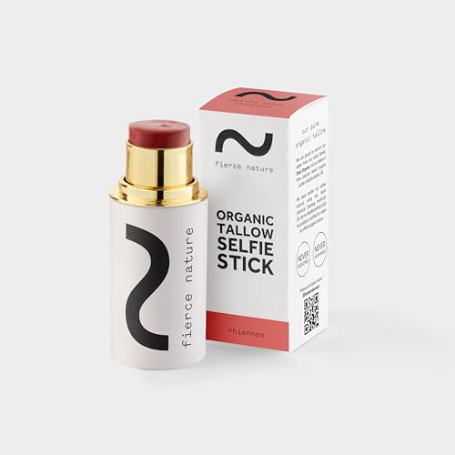 Selfie Stick Tallow Balm for Contour, Blush and Lips, Face Moisturiser, Rhiannon - 7g