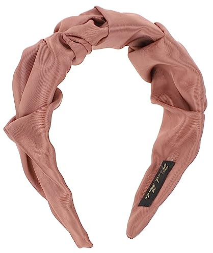 Ipetboom Cerchietto Intrecciato a Colore Unito Fascia Capelli Elegante Ragazza Donna Moda Uso Quotidiano Cerimonia Festa Compleanno Regalo Amico Famiglia