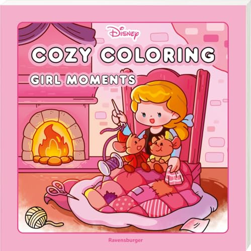 Cozy Coloring Disney - Girl Moments