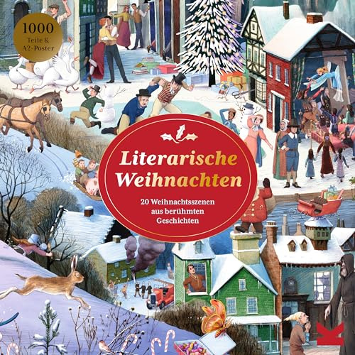 Laurence King 9783962444310 Puzzle littéraire de 1000 pièces, Multicolore