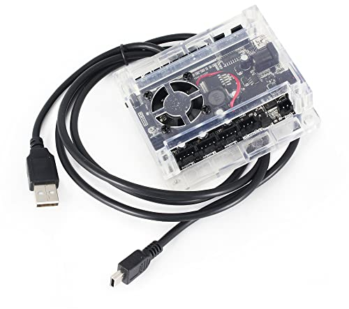 RATTMMOTOR GRBL Upgraded GRBL1.1 Steuerplatine,USB-Anschluss,mit Lüfter für 1610/3018/3018-Pro 3 Achsen CNC Fräsmaschine Offline-Controller