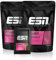 ESN Designer Whey Proteinpulver + Gratis Sample, Strawberry, 2 x 1 kg, bis zu 23 g Protein pro Portion, ideal zum Muskelaufbau und -erhalt - made in Germany