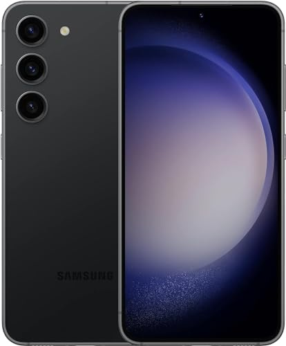 Samsung Galaxy S23 5G, US Version, 128GB, Phantom Black - Unlocked (Renewed)
