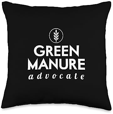 Agriculture Farmer Crop Harvest Gift Green Manure Farm Fertilizer Throw Pillow, 16x16, Multicolor