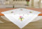 CKM Stickpackung 80 x 80cm Mitteldecke zum Besticken (Tulpen)