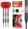 Target Darts Gabriel Clemens 95K Steel Tip Swiss Point Darts, 95% Tungsten Darts with K-Flex Flights, 22G | German Giant Clemens Darts, Player Edition Swiss Points K Flex Dart Set