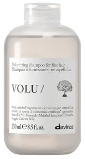 Davines VOLU Shampoo - Shampoo volumizzante per capelli fini - Deterge delicatamente preservando la struttura naturale dei capelli - 250 ml