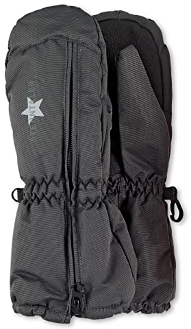 Sterntaler Unisex Baby Ruskindhandske Cold Weather Gloves, Eisengrau, 1 EU