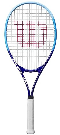 Wilson Tennisschläger Tour Slam Lite, Aluminium, Grifflastige Balance, 291 g, 69,9 cm Länge, Red, 3