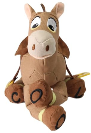 uiuoutoy Peluche Bullseye le cheval 25,4 cm