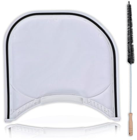 Dryer Lint Filter Screen Trap Replaces For LG DLE7177WM DLE5977B DLE5955W DLE5977S DLE2532W DLE3733S DLE3733W DLE5932W DLE8377NM DLEX7177RM DLEX7177WM DLEX2501V DLEX2501W DLEX2550W DLEX2650R DLEX2650W