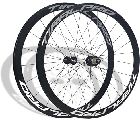 HZXQCVB Roues De Vélo De Route 700C Double Couche Jantes en Alliage D'aluminium Frein en V Blocage Rapide 20/24H Moyeux Avant Et Arrière pour 7-12 Vitesses