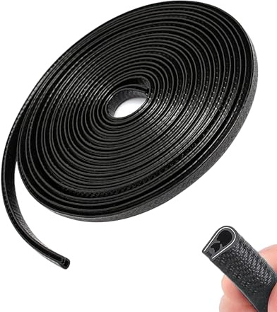 Xibao Protection Portiere Voiture,Joint Porte Voiture,Protection Bord de Tole,Joint en Caoutchouc en Forme de U,Convient à la Plupart des Voitures,SUV,VTT,Bateaux,MPV,Portes,Coffre,Bonnet (4M)