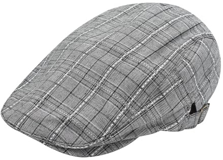 ZLYC Sommer Ivy Gorra con visera de algodón para hombre, Talla única