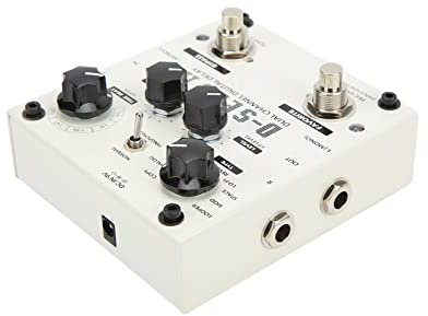 Pedales de Retardo para Guitarra Eléctrica, Pedal de Retardo de Guitarra Pedal de Guitarra de Retardo 2 Canales 8 Modos Delay Digital Stereo Looper Efecto de Pedal Múltiple para