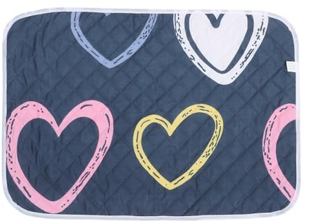 Healvian Waschbare Inkontinenzunterlage wasserdichte Bettauflage 27.36X19.29In Für Ältere Menschen Inkontinenz-Bett-Pad Mit Rutschfester Unterseite Für Zuhause Und Pflege