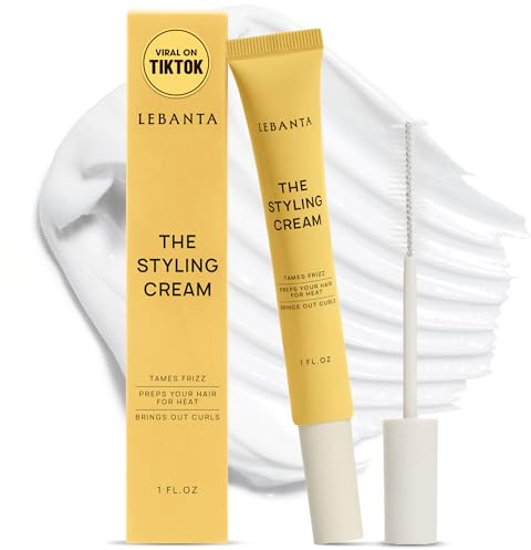 Lebanta Fly Away Stick for Hair - Anti Frizz Styling Taming Serum Wand with Aloe Vera, Coconut Oil & Vitamin E - Gel Mascara Stick for Edges, Flyaways, Baby Hairs & Slick Back (1 Fl Oz (Pack of 1))