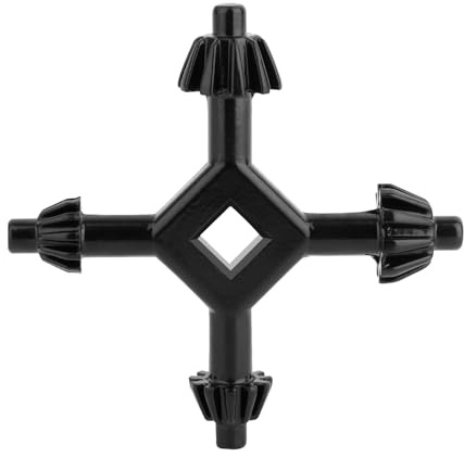 4 in 1 Drill Chuck Key Wrench, 4 Sizes Multifunctional Universal Chuck Key Hand Drilling Tool for Drill Press Power Tool Chucks Replacement