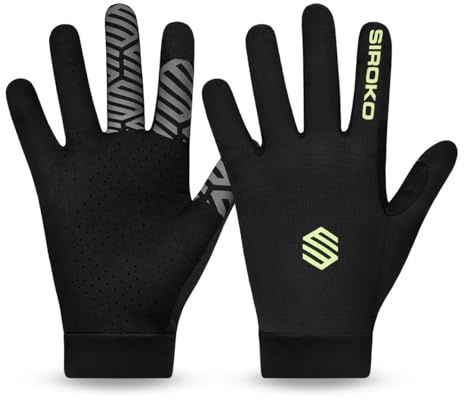 SIROKO - Guantes de Ciclismo MTB MTB Moab Ash - L - Negro