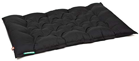 Doctor Bark Hundkudde Urban – ortopedisk hundsäng – tvättbar upp till 95 °C – robust inomhus – utomhus hundmadrass – tillverkad i Tyskland (XXL – 100 x 80 cm, guldbrun)