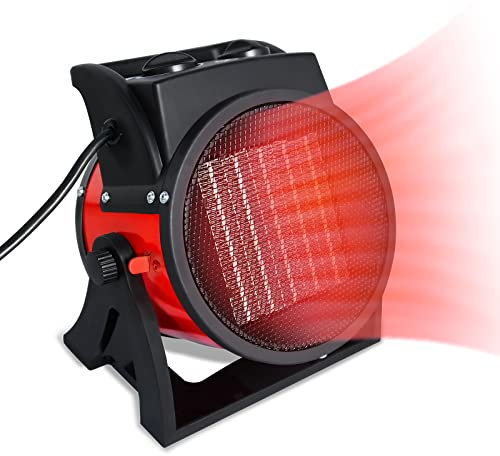 Froadp 3000W Chauffage Soufflant Céramique, Chauffage Appoint Salle de Bain avec 2 Niveaux de Chauffe, Radiateur Électrique avec Oscillant Protection et Anti-basculement pour Maison et Bureau