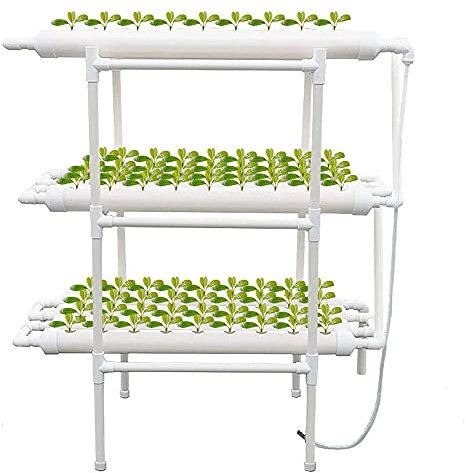 Sallurmose Kit de Culture de site hydroponique 108/90/54/36 Trous Kit de Culture de Sites de Plantes système de Plantes de Jardin expérience hydroponique pour légumes