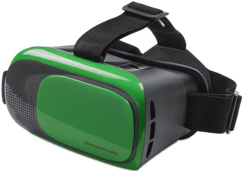 VR Occhiali 3D Realta' Virtuale Visore Glasses Cellulare Per Iphone x Android tv (VERDE)