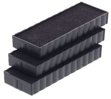 Trodat Replacement Ink Cartridge 6/4817 - Pack of 3 Color Black