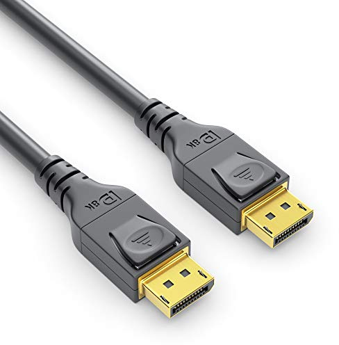 PureLink PI5010-010 DisplayPort 1.4 Kabel, 8K, 4320p, (DisplayPort Stecker auf DisplayPort Stecker), 1,00m, schwarz