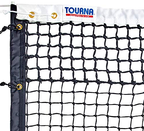Tourna Tennis Net 3.5mm Double with Polyester Headband