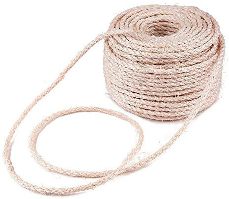 chifans Corde en sisal naturel pour arbre à chat - Corde en sisal pour arbre à chat