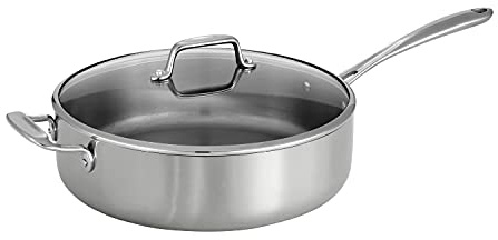 Tramontina Covered Deep Saute Pan Tri-Ply Clad (6 Qt) 80116/030DS