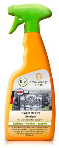 TOBG® Backofenreiniger & Grillreiniger 750 ml | Selbstarbeitender Reiniger für Backofen, Herd & Grill | Pfannenreiniger | reinigt & geruchsneutral | löst Verkrustungen ohne Aufheizen | bio