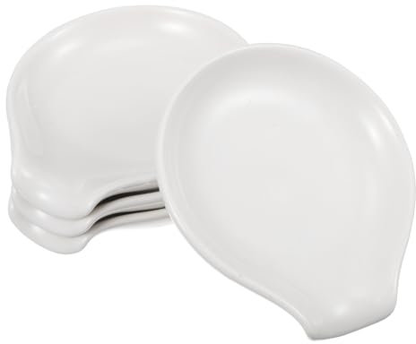 Cabilock Portacucharas Cerámica Soporte Cucharones Mesa Utensilios Seguridad Textura