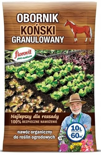 Pferdedung Organischer Langzeit Dünger Garten Bio Bodenverbesserer Gekörnt 6kg