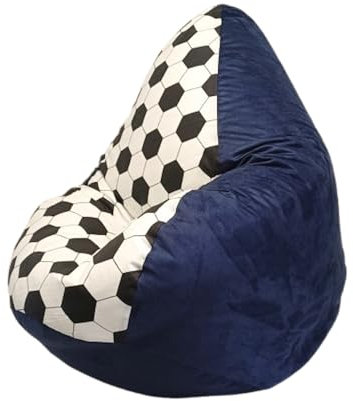 Altmark-Design Sitzsack Fußball Dark Blue