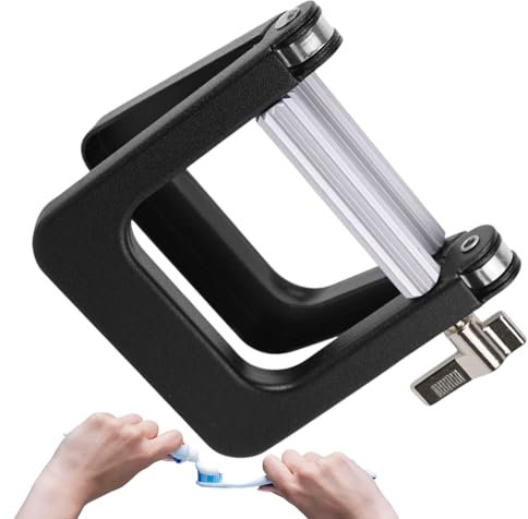 Exprimidor De Tubos Metálicos | Estrujador para Tubos De Pintura De Aluminio,Herramienta Anticorrosión Duradera Y Ergonómica para Tintes Capilares Y Pomadas