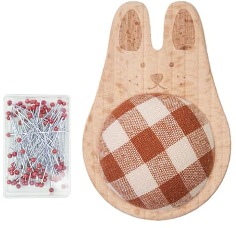Cuscino per aghi e spilli - Portaspilli con forma di animale - Porta aghi per quilting e trapuntatura | Per cucito, trapuntatura, cucitura, sartoria, ricamo, artigianato, hobbistica, università, princ