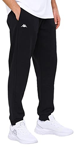 Kappa VRODELL I Pantalon de survêtement pour homme en tissu Sweat-shirt I pour le sport et les loisirs et le fitness I Taille avec cordon de serrage