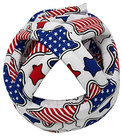 Star Baby Schutzhelm - Kleinkind verstellbare Schutzhelmmütze, weiche Säuglingsschutz-Sicherheitsmütze, Baby-Kopfschutzmütze zum Gehen, Krabbeln