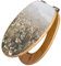 banjado Design WC Sitz Bambus Absenkautomatik 45,8x37,5cm / Toilettendeckel mit Absenkautomatik Holz/hochwertiger Bambus Klodeckel/WC-Sitz für gängigen Toiletten/Motiv Manhattan 1