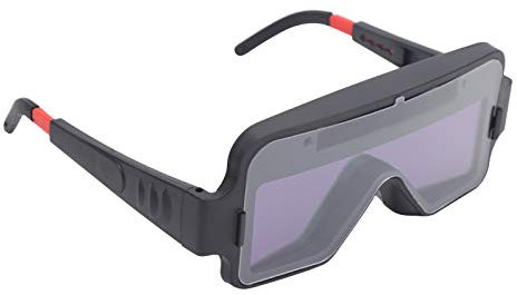 Welding Goggles Auto Darkening, Welding Glasses with Ventilated Temples YZ04 Welder Protective Goggles for Electric Welding, Gas Shielded Welding, Argon Arc Welding