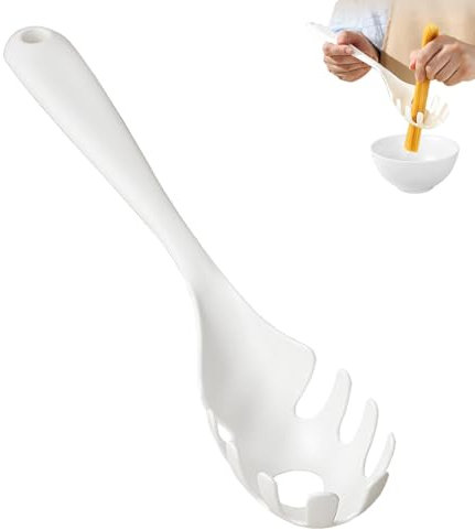 Tenedor para servir espaguetis | Utensilio resistente al calor | Herramientas de fideos de cocina | Herramientas de cocina de restaurante | Cuchara para servir albóndigas | Gadget de cocina de