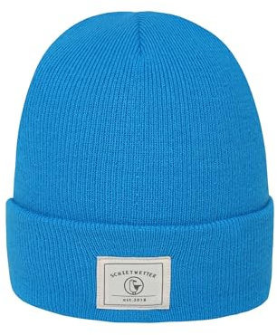 SCHIETWETTER Unisex Erw. Strickmütze Seemannsgarn, Wintermütze, 100% Acryl, kuschelig und weich