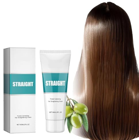 Crème Lissante Wadexr, Crème Lissante Wadexr À La Soie Et À La Kératine, Lisse Et Définit, Légère Et Douce, Traitement Capillaire Correcteur À Base De Protéines Pour Femmes (1pcs)