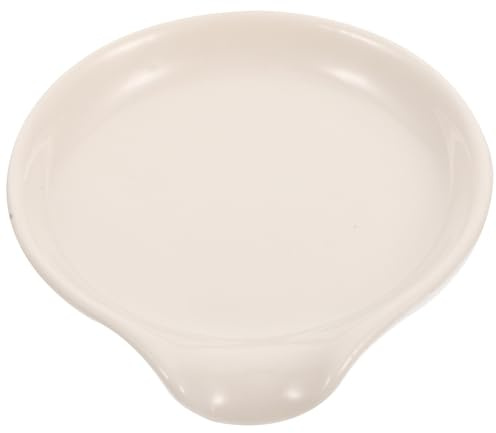 TOYANDONA Soporte para Cucharas de Cerámica para Encimera, Práctico Portacucharas Diseño Elegante, Contenedor para Guardar Cucharas en Cocina, Reposacucharas para Uso Diario