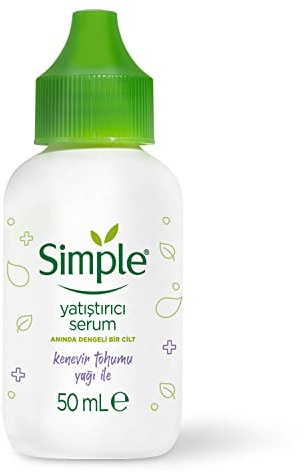 Simple Beruhigende Feuchtigkeitspflege Hautcreme mit Bio Hanfsamenöl Hautpflege für empfindliche Haut 50ml