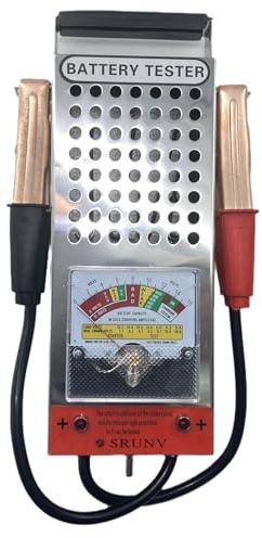 Battery Load Tester, Car Battery Load Tester 6/12V Battery Voltage Tester and Battery Load Test for Automotive 12V and 6V Batteries